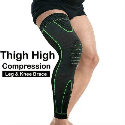 Full Length Knee Warmers for Pain Relief, Braces & Walking